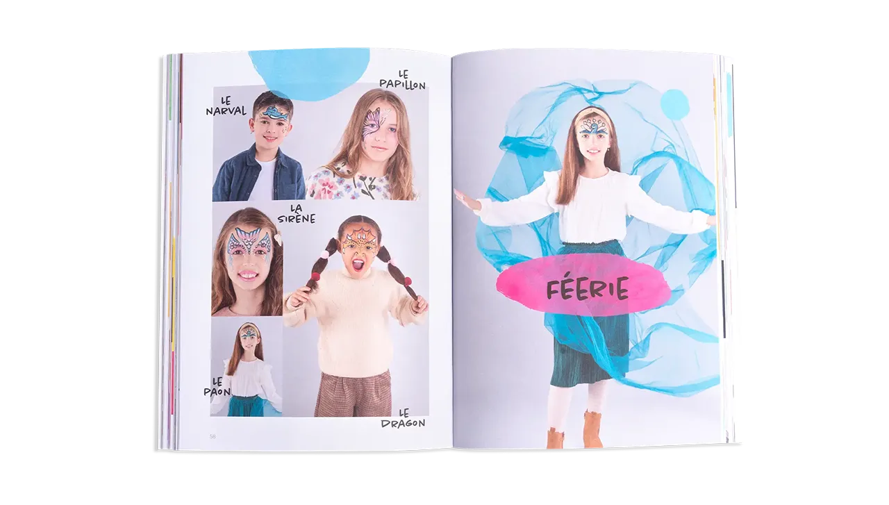 Livre Marie-Claire ouvert