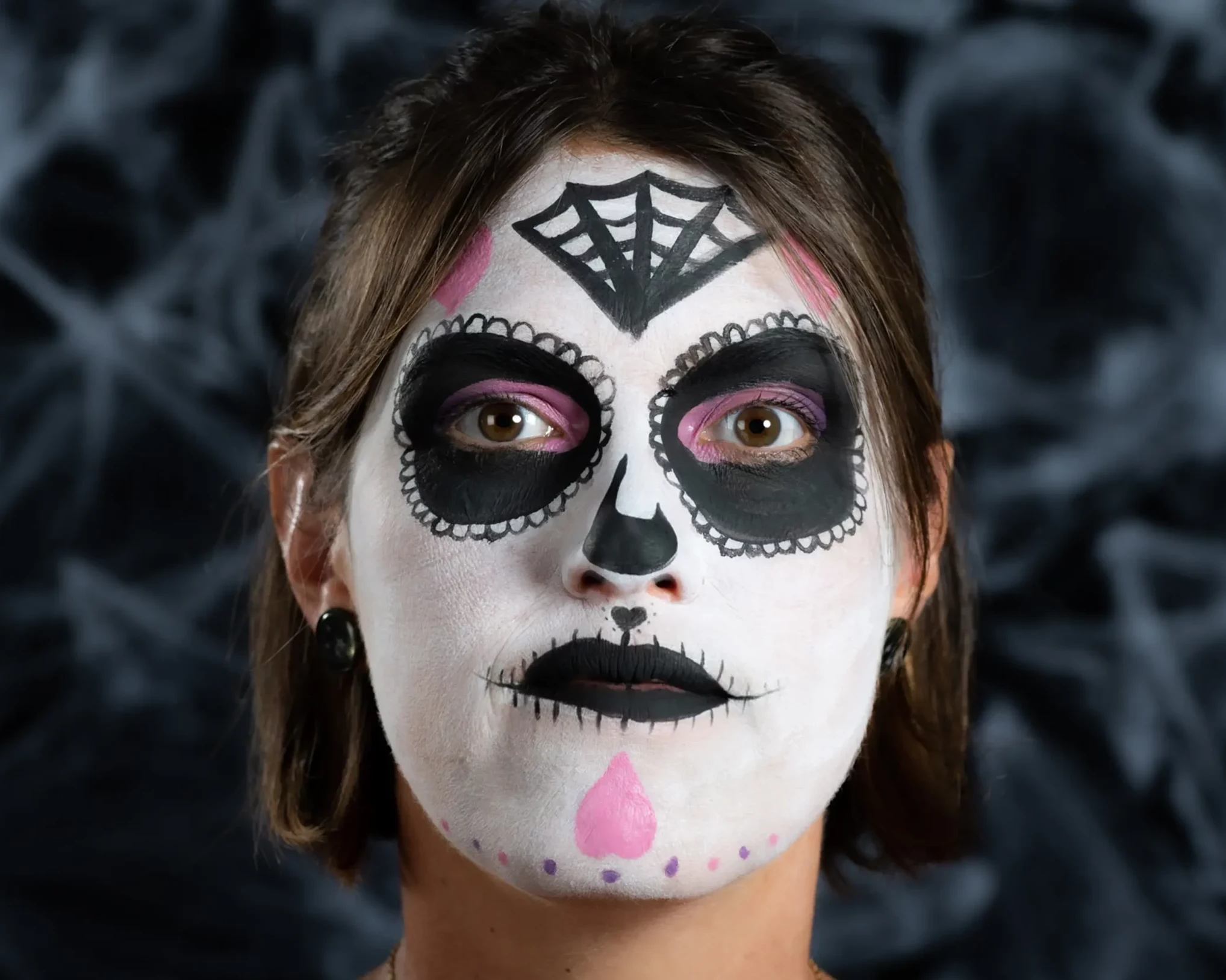 tutorial schminken halloween mama