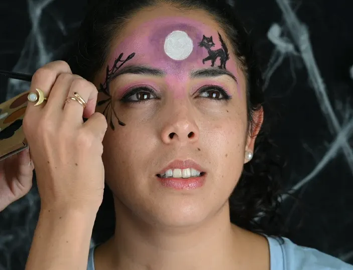 tuto halloween black cat