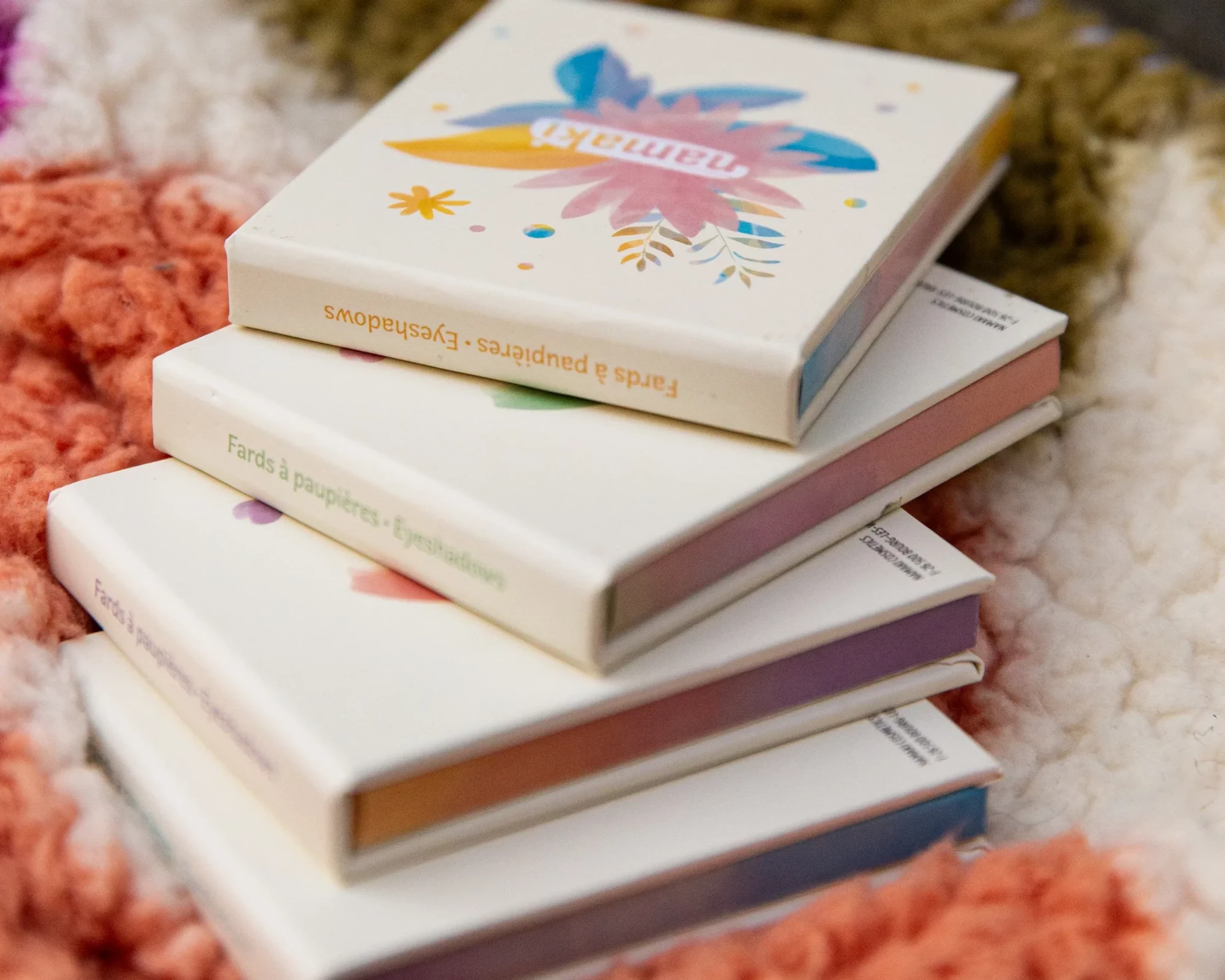palettes de fards à paupières pour enfants