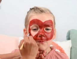 tutoriel maquillage coccinelle enfant