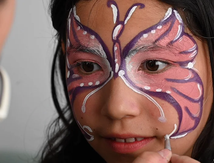 etape tuto maquillage papillon