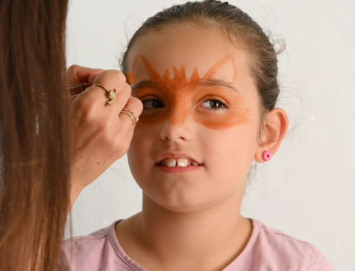 tuto maquillage faon enfant