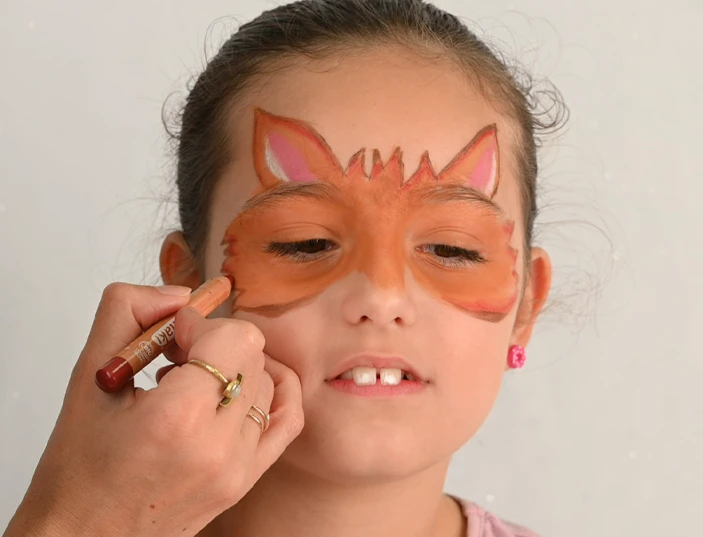 tuto maquillage faon enfant