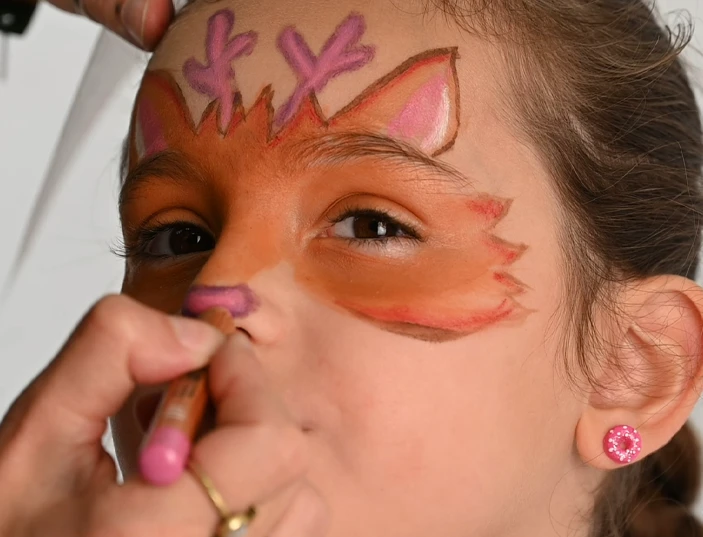 tuto maquillage faon enfant