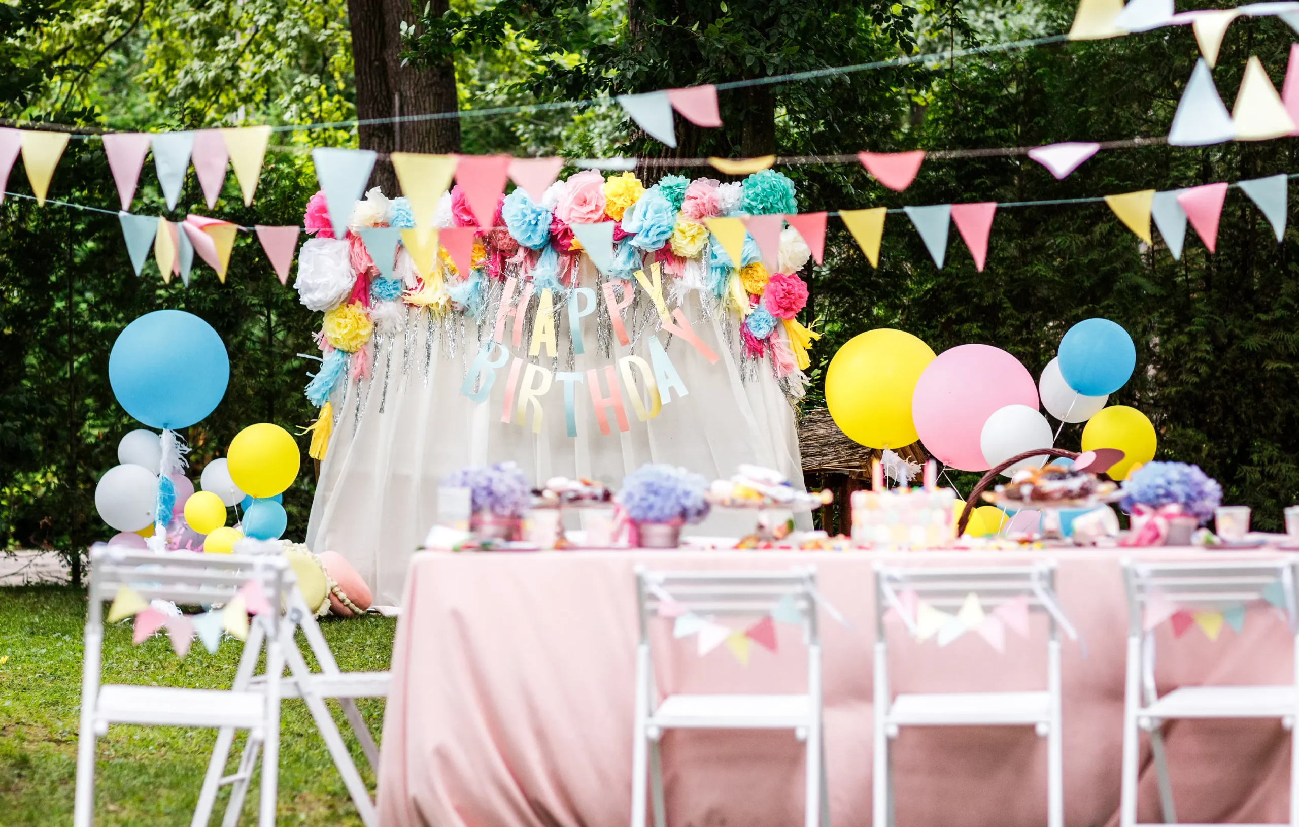 décoration anniversaire filles