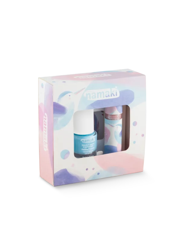 coffret trio de produits de maquillage enfants