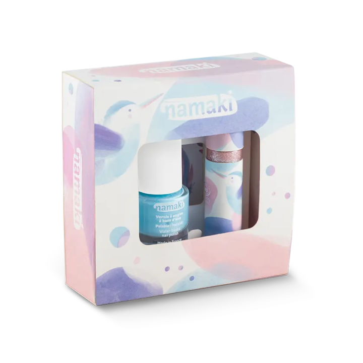 coffret trio de produits de maquillage enfants