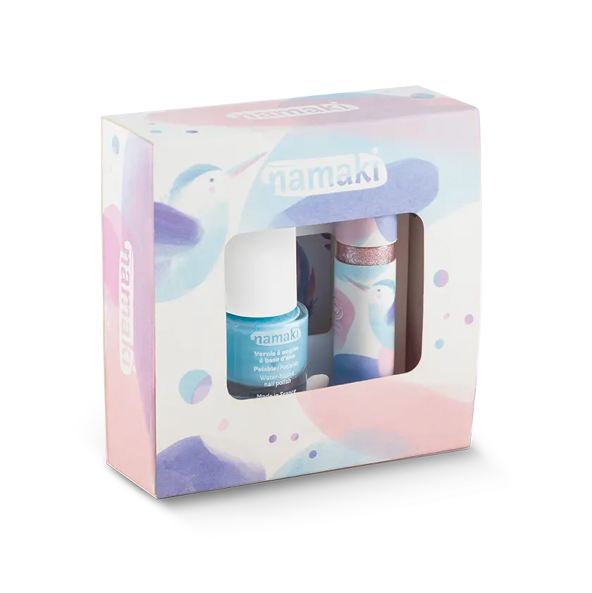 trio of children's make-up products