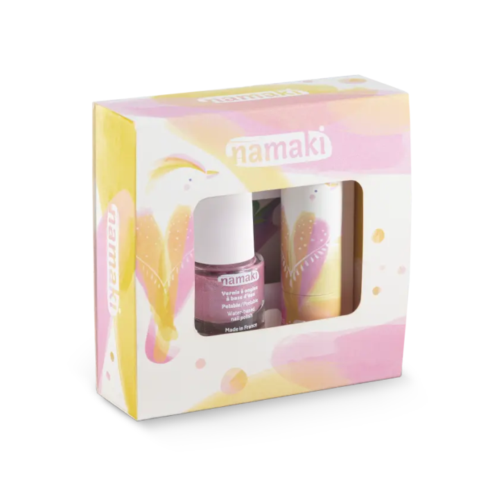 coffret trio de produits de maquillage enfants