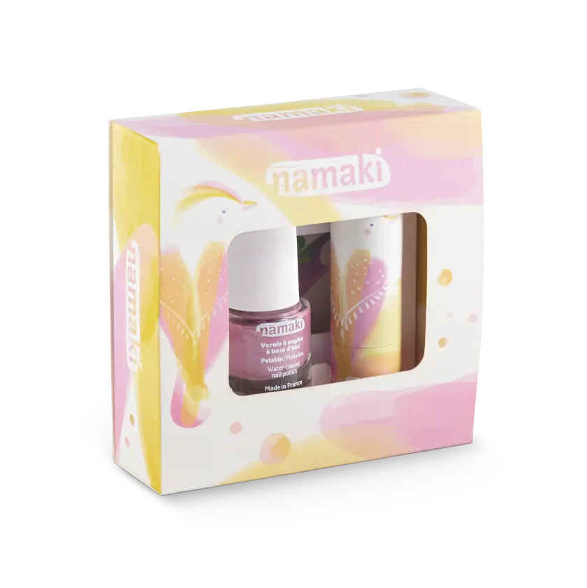 trio of children's make-up products