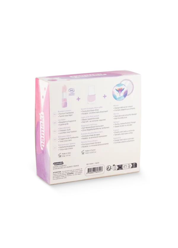 coffret trio de produits de maquillage enfants