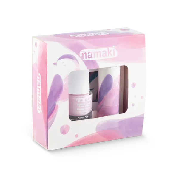coffret trio de produits de maquillage enfants