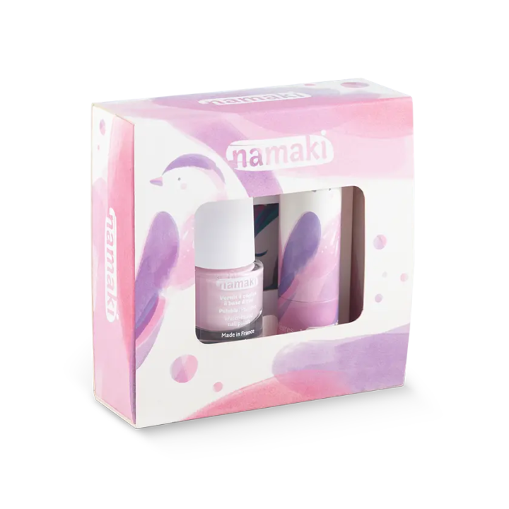 coffret trio de produits de maquillage enfants