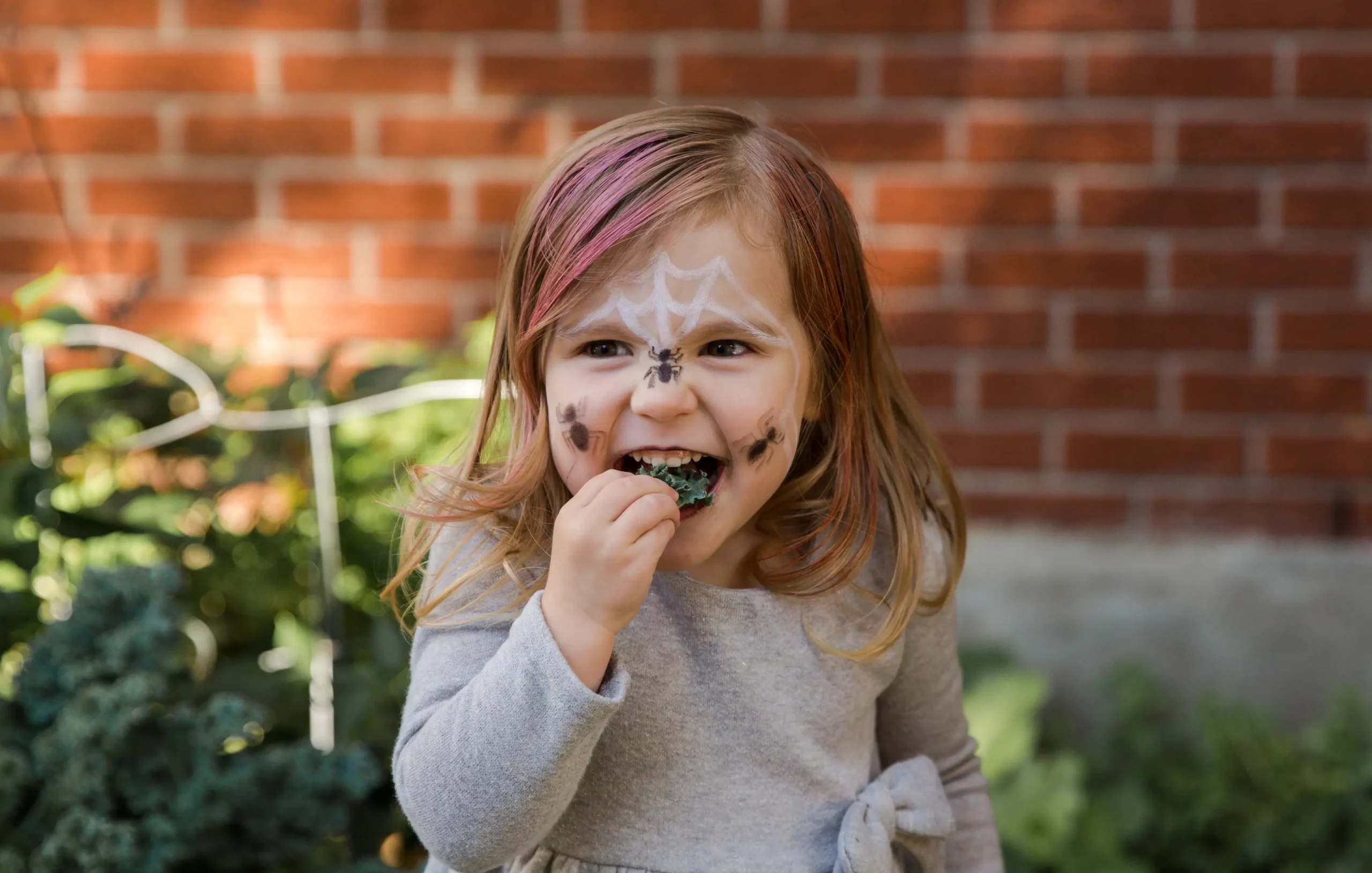 maquillage araignée enfants