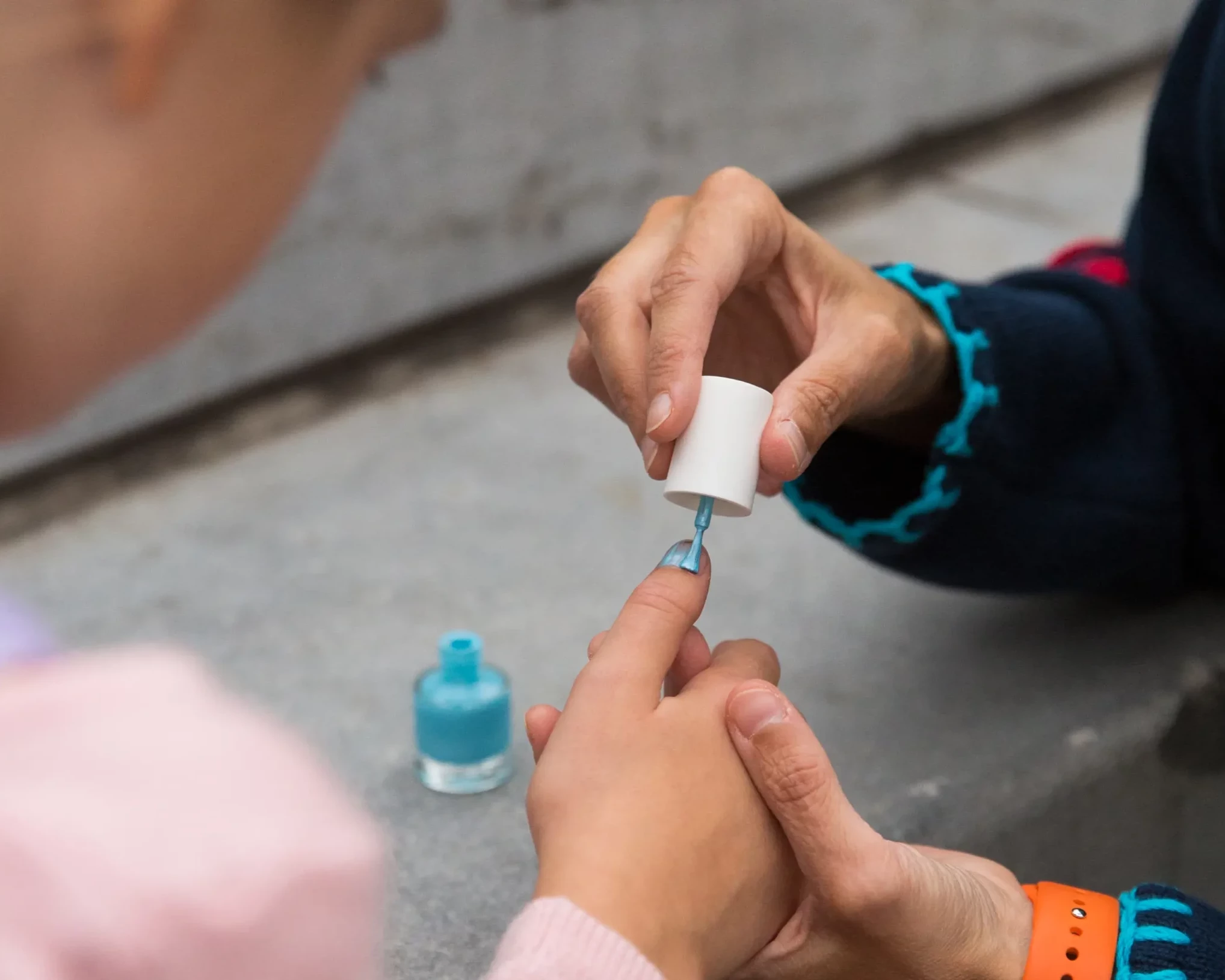 abziehbarer Nagellack Kind