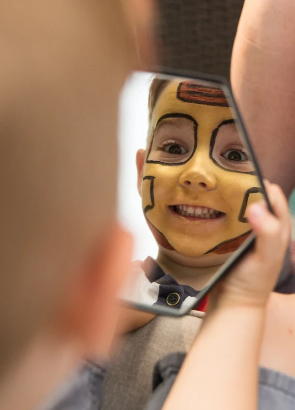 maquillage enfant super-héros