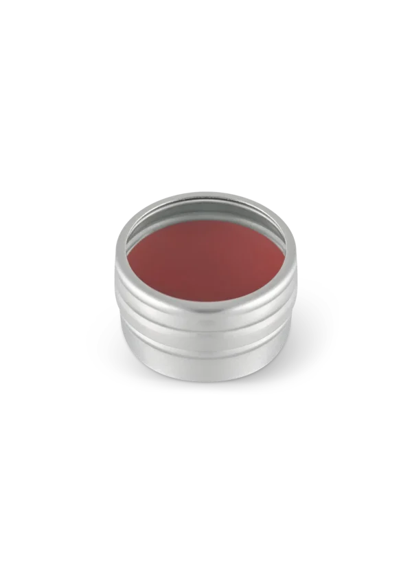 fard de maquillage rouge