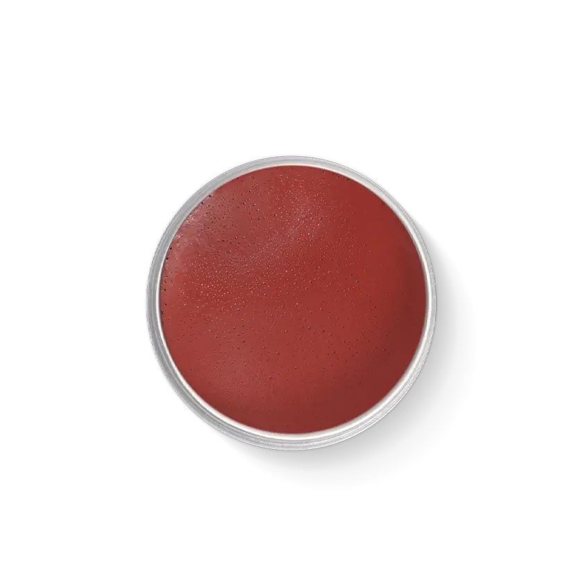 fard de maquillage rouge