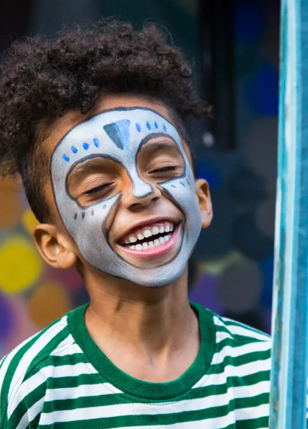 children's knight make-up