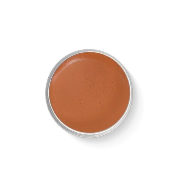 fard de maquillage orange