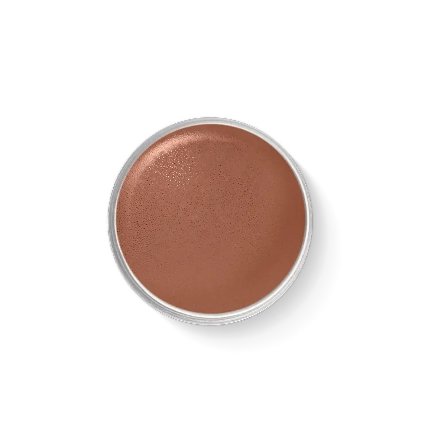 fard de maquillage marron