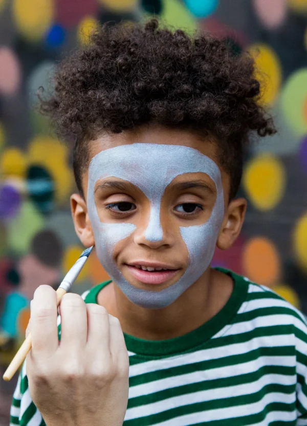 children's knight make-up