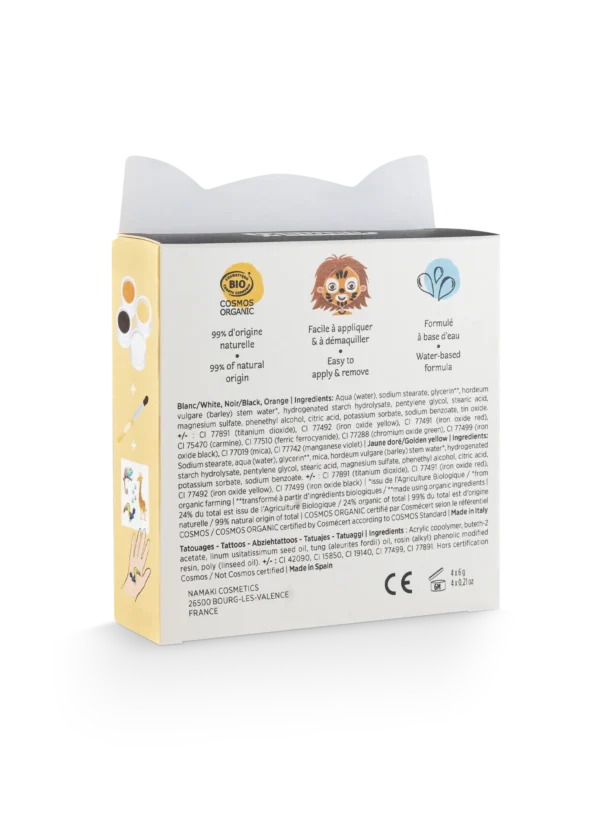 kit maquillage tigre