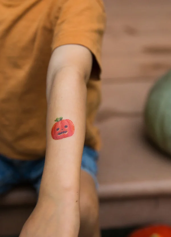 tatouages enfant halloween