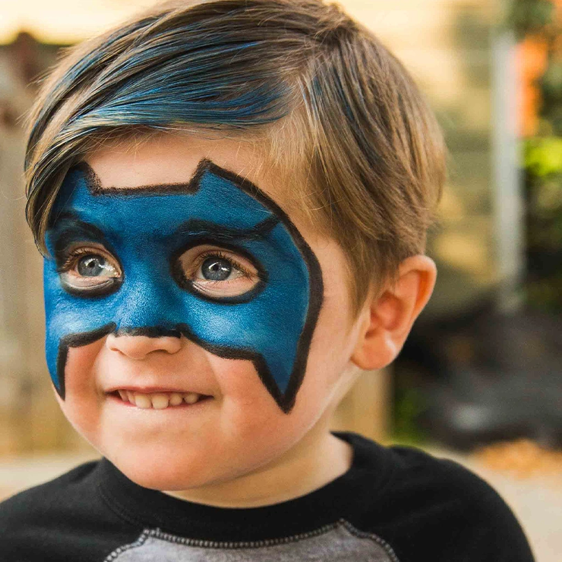 maquillage super héros enfant
