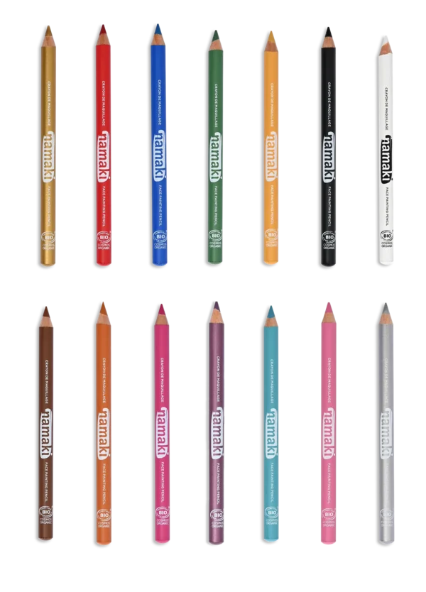 crayons de maquillage fins enfants