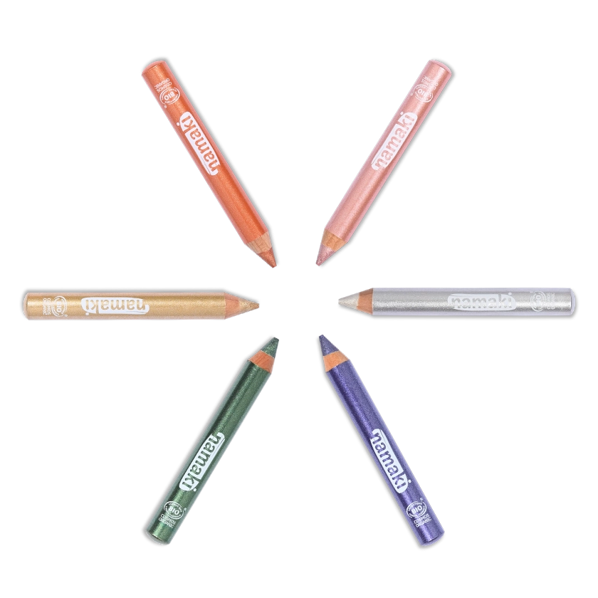 bundle crayons pailletés
