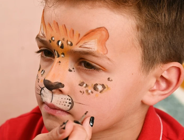 tuto maquillage l&eacute;opard enfant